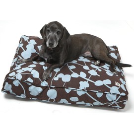 Molly Mutt Medium To Large Dog Bed Cover - Your Hand In Mine Print - Measures 27”X36”X5’’ - 100% Cotton - Durable - Breathable - Sustainable - Machine Washable Dog Bed Cover