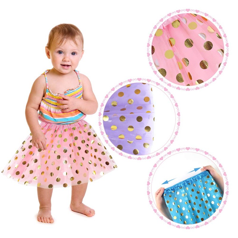 Koogel Koogel Tutu Skirt for Girls, Dress Up Clothes for
