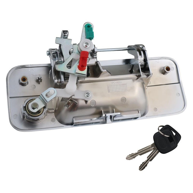 Osompar Exterior Tailgate Handle with Key Lock Cylinder Liftgate Latch