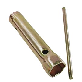 WINTOWIN 14-18mm Motorcycle Ignition Spark Plug Spanner Spark Plugs Socket 13/16" & 45/64'' Double Ended Wrench for Yamaha Kawasaki