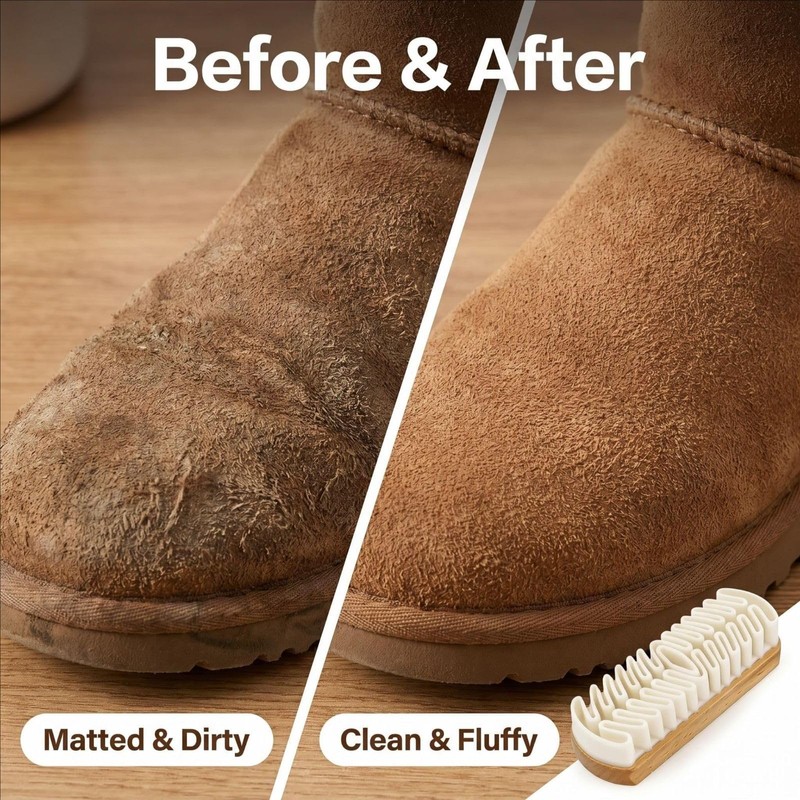 Suede Shoe Brush, specifically Designed for Shoes, Jackets, Handbags, Sofas,