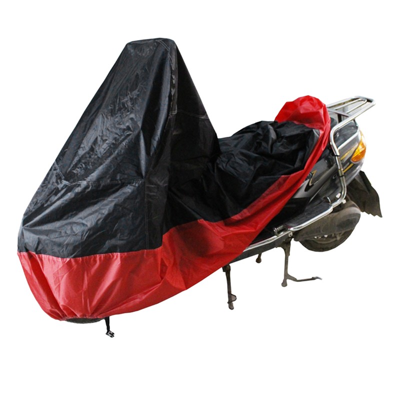 Motorcycle Moped Scooter Cover Breathable Outdoor Dust Rain UV Protector