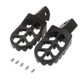 AnXin Dirt Bike Foot Pegs Motorcycle Footpegs Foot Pedals Rests CNC for CRF250F 19-24 XR150L 15-24 CRF150F CRF230F 03-19 Hawk 250 Dirt Pit Bike Black