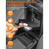 Savadicar One-Touch Hidden Storage Organizer Compatible with 2011-2018 Jeep Wrangler