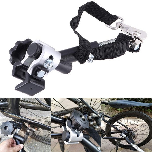 BESPORTBLE 1 Pc Bike Trailer Coupler Heavy Duty Aluminum Alloy Linker Bicycle Trailer Attachment Hitch Adapter Accessories