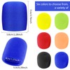 Prasacco Pack of 6 Microphone Wind Protection, Colourful Microphone Cover,