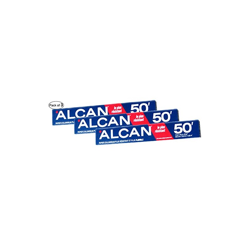 Alcan Aluminum Foil (50 Sq.Ft.) (Pack of 3)