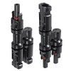 Photovoltaic Connector Solar Waterproof Adapter Cable T Branch 1 to