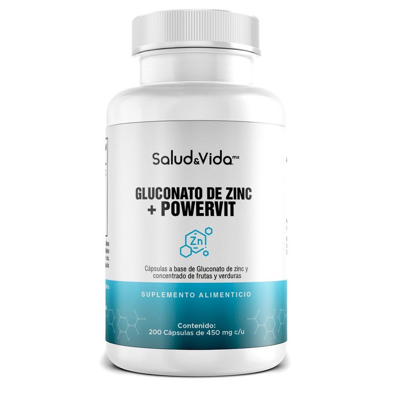 Gluconato de Zinc 20 mg de Zinc Elemental | Uno