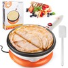 MasterChef Cordless Crepe Maker with Non-stick Dipping Plate plus Electric