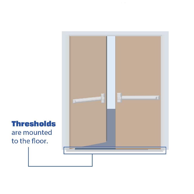 3425MA Rabbeted Threshold (36")
