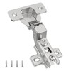 Chibery 10 Pack Inset Cabinet Hinges, Regular Standard Closing Hinges,