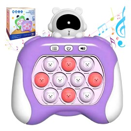 Pop It Electronico Regalo Niño Niña Juguete Didactico Kawaii Pop It Astronauta Morado