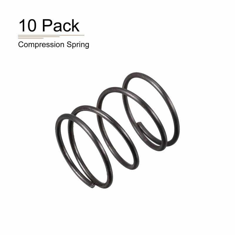 DTGN 1.2x18x20mm(DxODxL) Compression Spring - 10Pack - Good for Machinery