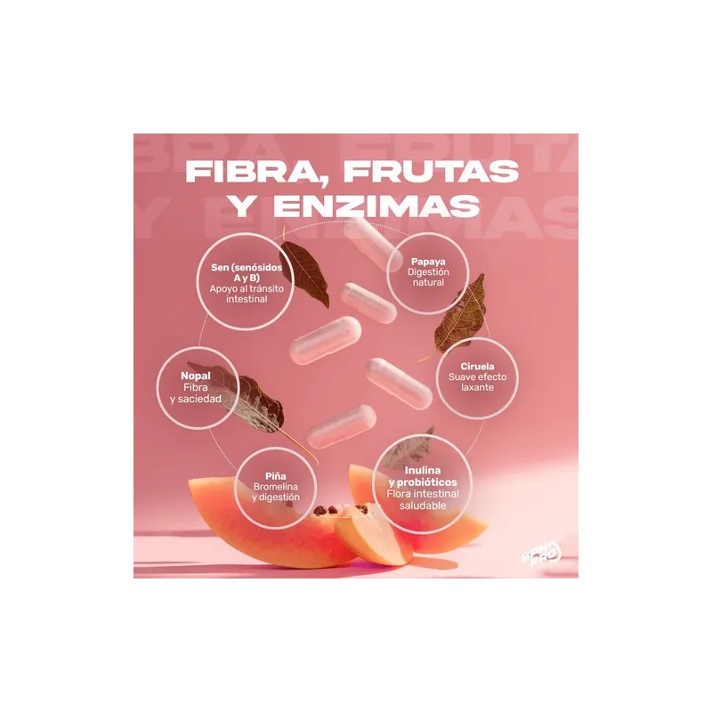 Probiótico BPN Pro Liberax con Fibra, Enzimas y Extracto de