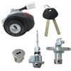 WELURE 81900-C1B00 Full Door Lock Cylinder Ignition Keys Lock 6-Pin