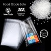 LEOSINDA 100 Pcs Clear Self Sealing Cellophane Bags,3x4 Inches Cookie