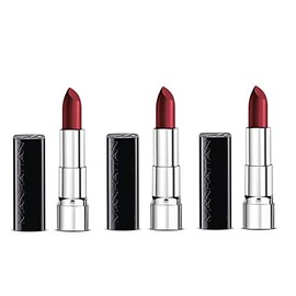 Manhattan Moisture Renew Lipstick, cremiger Lippenstift, feuchtigkeitsspendend, intensiv, langanhaltend (3er Pack) (600 Diva Red)