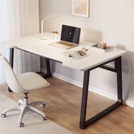 HDOFM Small Computer Desk，39.4 Inch Small Desk for Bedroom，Student Office Table for Home Office.