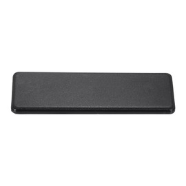 uxcell Standard Plastic Rectangle Aluminum Extrusion End Cap Black 40x120mm 6pcs