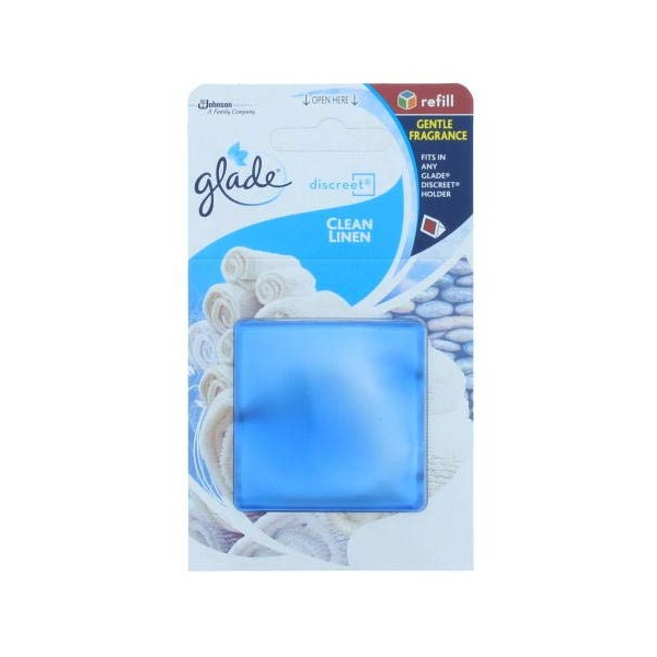 Glade Discreet Air Freshener Refill, Plug In Odour Eliminator for