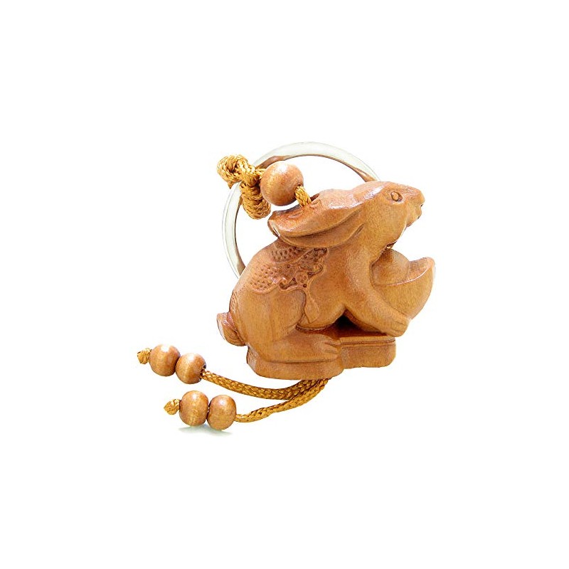 Amulet Lucky Rabbit Holding Magic Wulu Good Luck Charms Feng