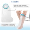 【Fully Waterproof Bathing Guards】 Cast Cover for Shower Bath Reusable