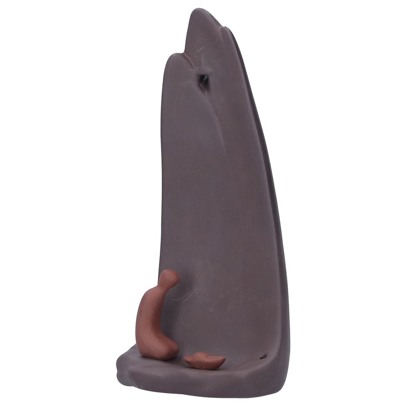Ceramic Backflow Incense Burner Sandalwood Stick Aromatherapy Landscape Holder Decoration