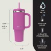 Contigo 40 oz Leak Proof Tumbler with Straw Handle Double