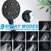 Wosaisius High Pressure Handheld Shower Head, Detachable Showerhead with Handheld