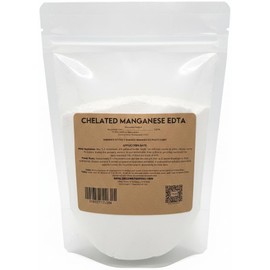 Greenway Biotech, Inc. Chelated Manganese EDTA for Hydroponics and Aeroponics Agriculture- 100% Water Soluble Natural Plant Fertilizer Ideal for Indoor and Outdoor- 1 Pound