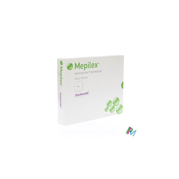 Molnlycke MEPILEX PANS MOUSSE SIL ABS STER    12,5X12,5CM  5