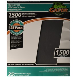 ALI INDUSTRIES 4237 40 25CT Grit Sand Belt, 9" x 11", 400 Grit