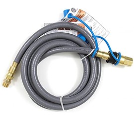 Blaze 10 Ft. Natural Gas/Bulk Propane Hose W/Quick Disconnect - BLZ-NG-Hose