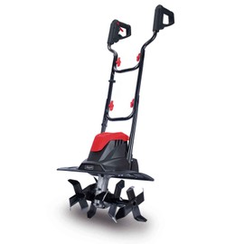 Scheppach Motor Hoe MTE380 Electric Motor Hoe, 1050 W / 1.4 HP Power, Hoe Diameter 205 mm, Milling Width 360 mm, Chopping Speed 400 rpm, Instant Start with Circuit Breaker, Foldable Handle