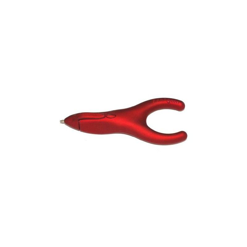 PenAgain Ergosof Pen on Blister Card - Red, PASOF-90102-R