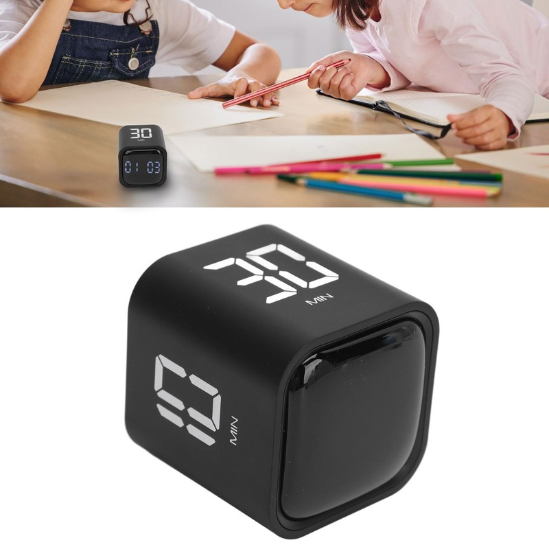 Productivity Timer, Gravity Cube Timer, Study Timer, Suitable for Cooking,