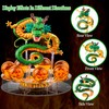Real She Shenron Figure Set Contains Dragon Statue+3.5cm Crystal Balls+Acrylic
