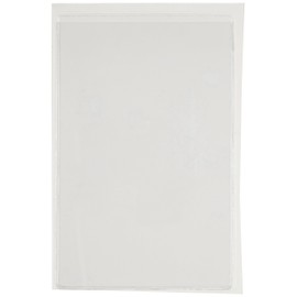 Brady 81772 5-1/2" Width x 8-1/2" Height Plastic, Adhesive Backed Envelope, Pack of 10