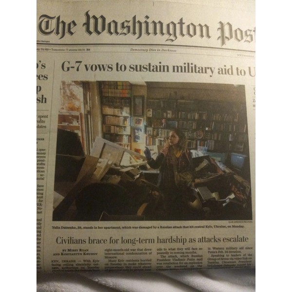 The Washington Post Wednesday October 12 2022 G 7 Vows