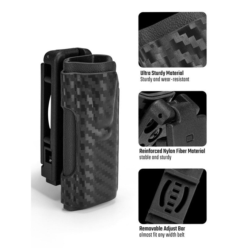 Tactical Geek TX4 Flashlight Case, LED Torch Holster Case for
