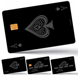 Hokant Credit Card Skin 4pcs Debit Card Skin Cover for Personalizing Bank Card, Card Stickers for Debit Cards