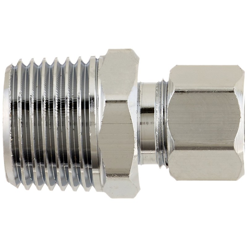 Straight Conn 1/2 MIP X 3/8 OD