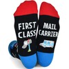 Funny Mail Carrier Socks Thank You Gifts Appreciation Birthday Christmas