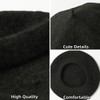 WinsGreat Beret Women's Knit Artist Hat, Wool Blend, Size Adjustable,