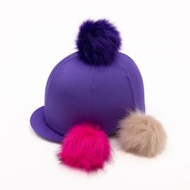 Luvponies Swap-It Riding Hat Silks (Purple)