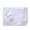 MileyMarla Ladies Embroidery Cotton White Handkerchiefs Lace Wedding Hankies