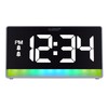 La Crosse Technology 617-149 Digital Alarm Clock with Color Changing