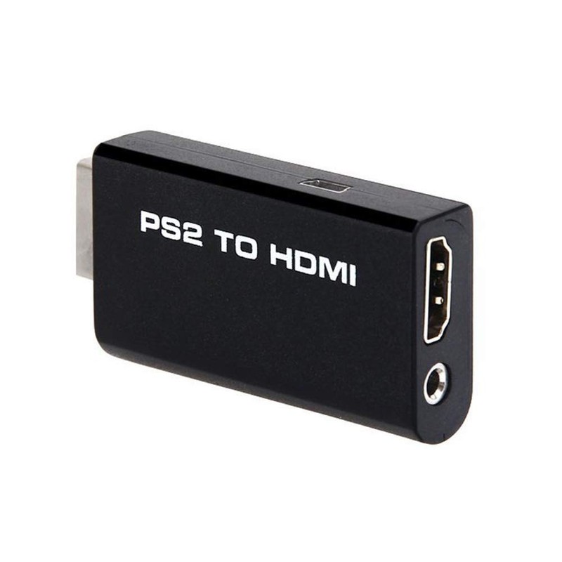 RGEEK PS2 to HDMI変換アダプタ-PS2 to HDMI コンバーター PS2専用HDMI, 1M HDMIケーブル付き+1M