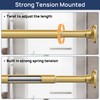 ENJOYBASICS Shower Curtain Rod 30 to 88 Inches, 1 Inch